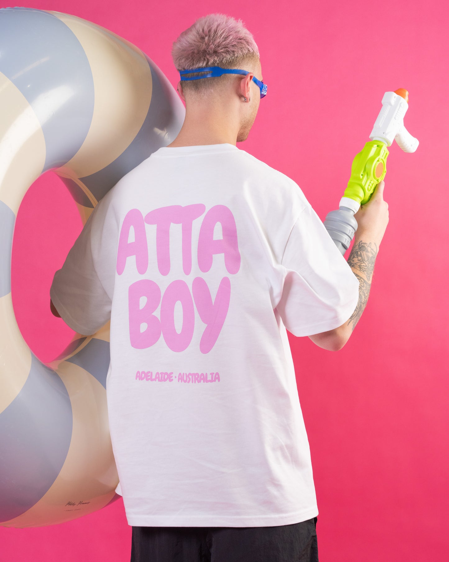 Pastel Pink Bubble Tee